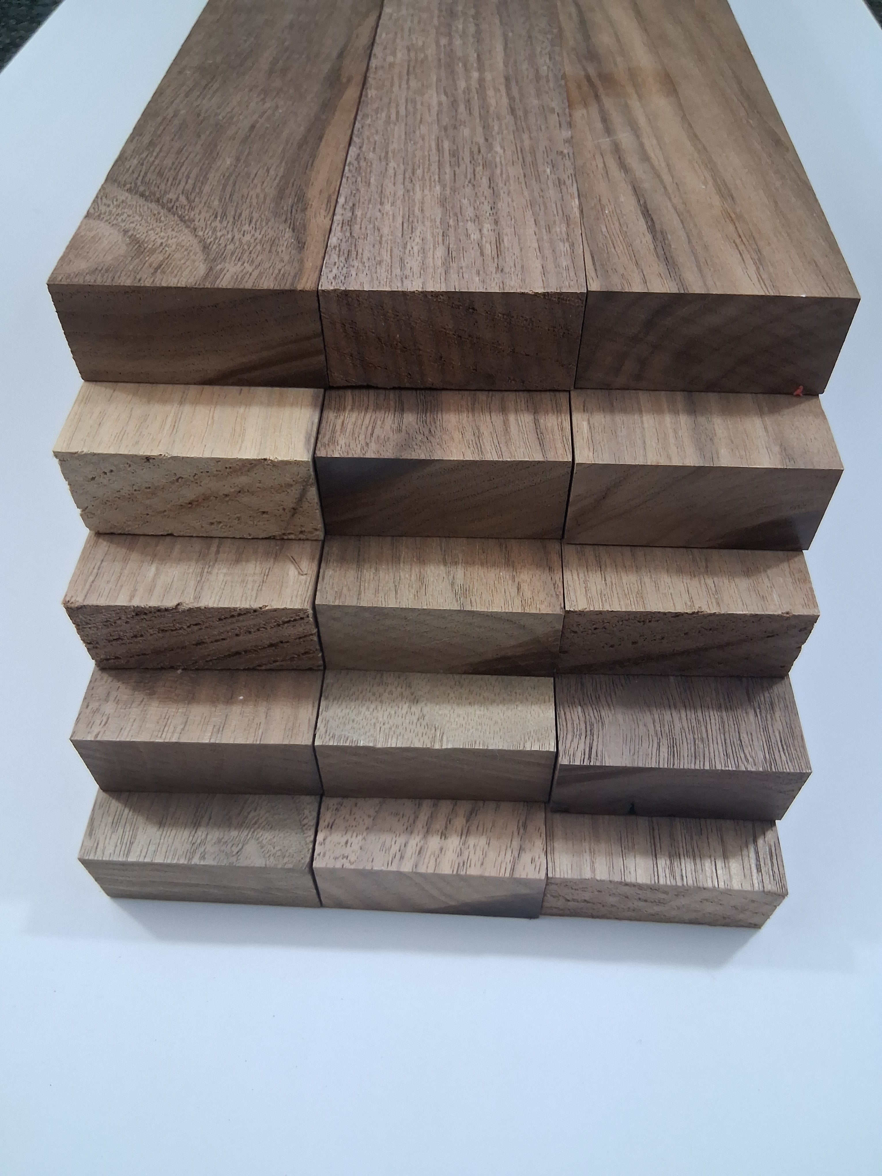 15 Black Walnut Craft Wood Boards 18" x 2" x 3/4" Kiln Dried Hardwood Lumber